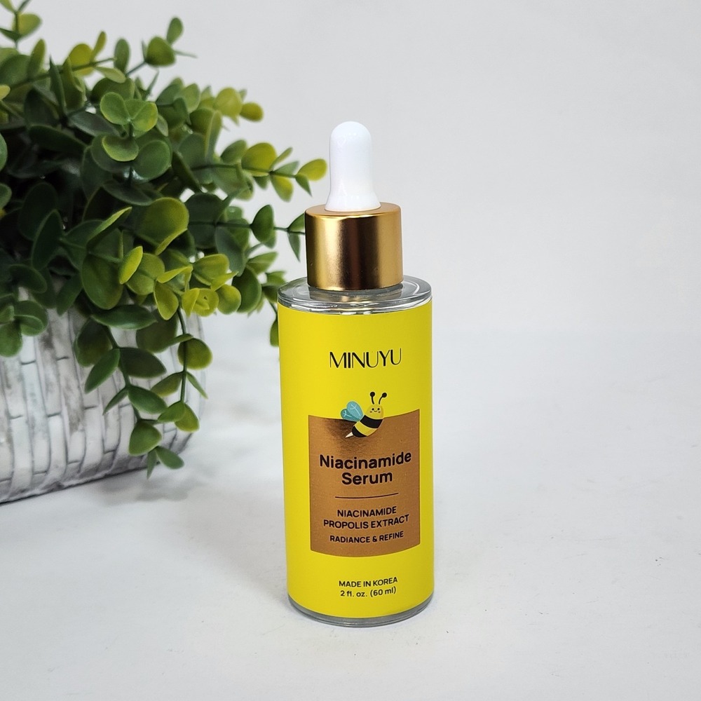 MINUYU Niacinamide Face Serum Radiance & Refine ~ 2 fl oz ~ Made in Korea